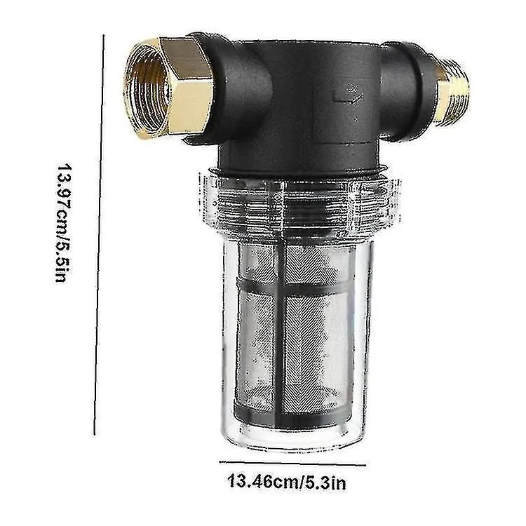 -garden Hose Sediment Filter, Pressure Washer Garden Hose Filter Water Garden Ho
