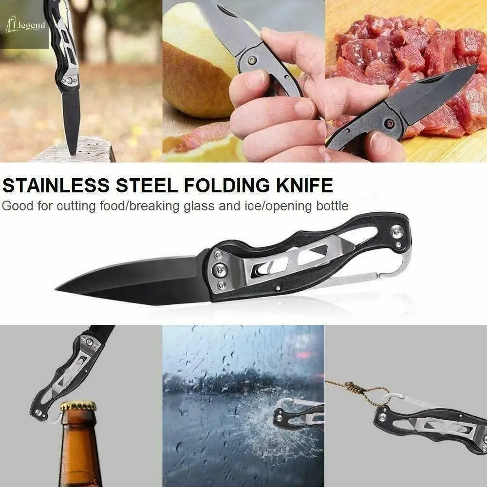 14 in 1 Outdoor Emergency Survival And Safety Gear Kit Camping