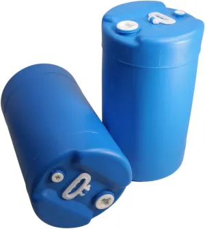 15 Gallon Water Storage Tank - 2 Tank- Water Storage for Emergencies - Durable, Reusable, Portable, BPA Free, Food Grade Plastic - Emergency Zone