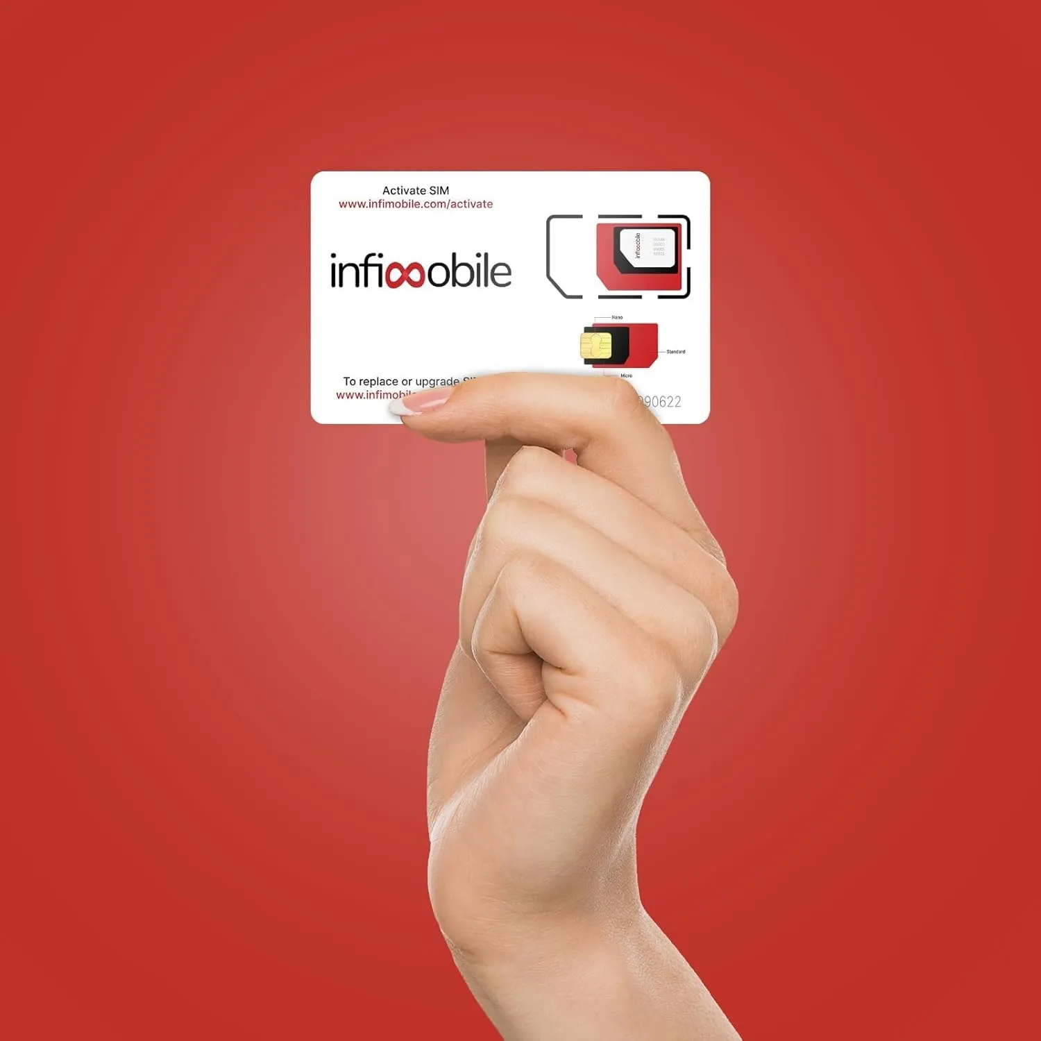 $15/Month | Infimobile Prepaid Plan: 12 Months T-Mobile | 5GB High-Speed Data Per Month | 2500 Minutes and 2500 Text| Prepaid Plan Service SIM Card | Nationwide Coverage | 4G, 5G Network