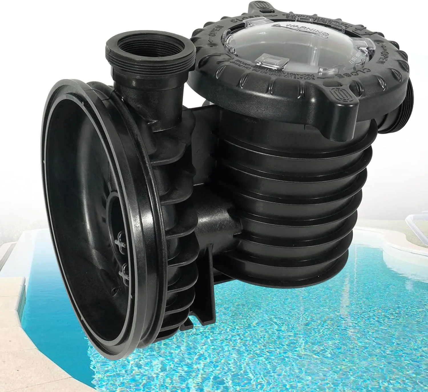 17307-0110S Pool Pump Tank Body Assembly Compatible with Pentair Sta-Rite IntelliPro, Max-E-Pro Series, Trap Body Assembly, Pool And Spa Inground Pump