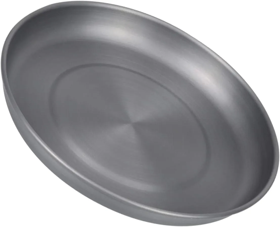 1pc Portable Bbq Plate Multipurpose Dinnerware for Outdoor Camping Picnics for Self-driving Adventures Easy to Clean and