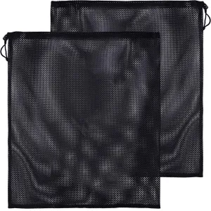 2 Pcs Pump Barrier Bag, 19.7"x 17.7" Pond Pump Filter Bag with Drawstring for Most Pumps, Pond Biological, Aquarium Filtration