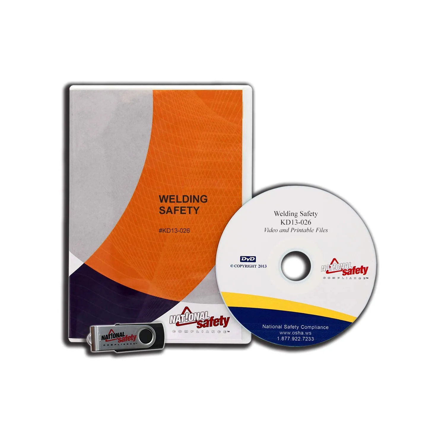 (2013) Welding Safety Video Training Kit | Follows OSHA standard 1910 Subpart Q Welding, Cutting and Brazing Training For UNLIMITED Number Of Employees With Certificate, Quiz, And More!
