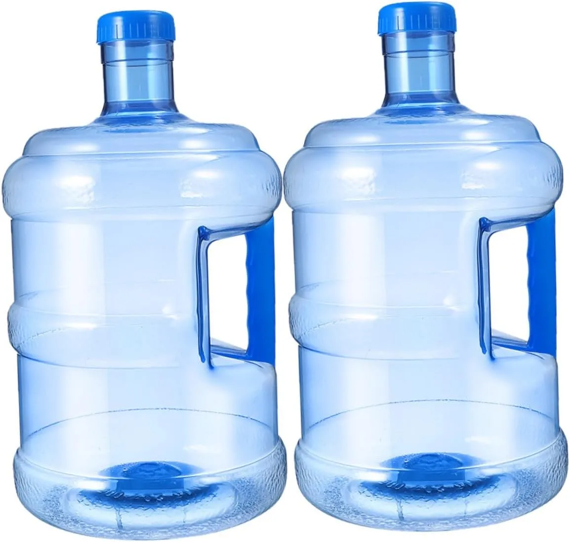 2pcs Large Water Storage Bucket Portable Pet Water Carry Container for Camping Hiking Travel