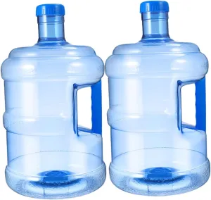 2pcs Large Water Storage Bucket Portable Pet Water Carry Container for Camping Hiking Travel