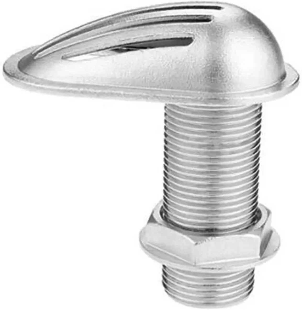 316 Stainless Steel Boat Intake Strainer Thru‑Hull Pump Hose Fitting Water Pickup Filter Scoop for Boat,Yacht,Kayak etc(32mm)