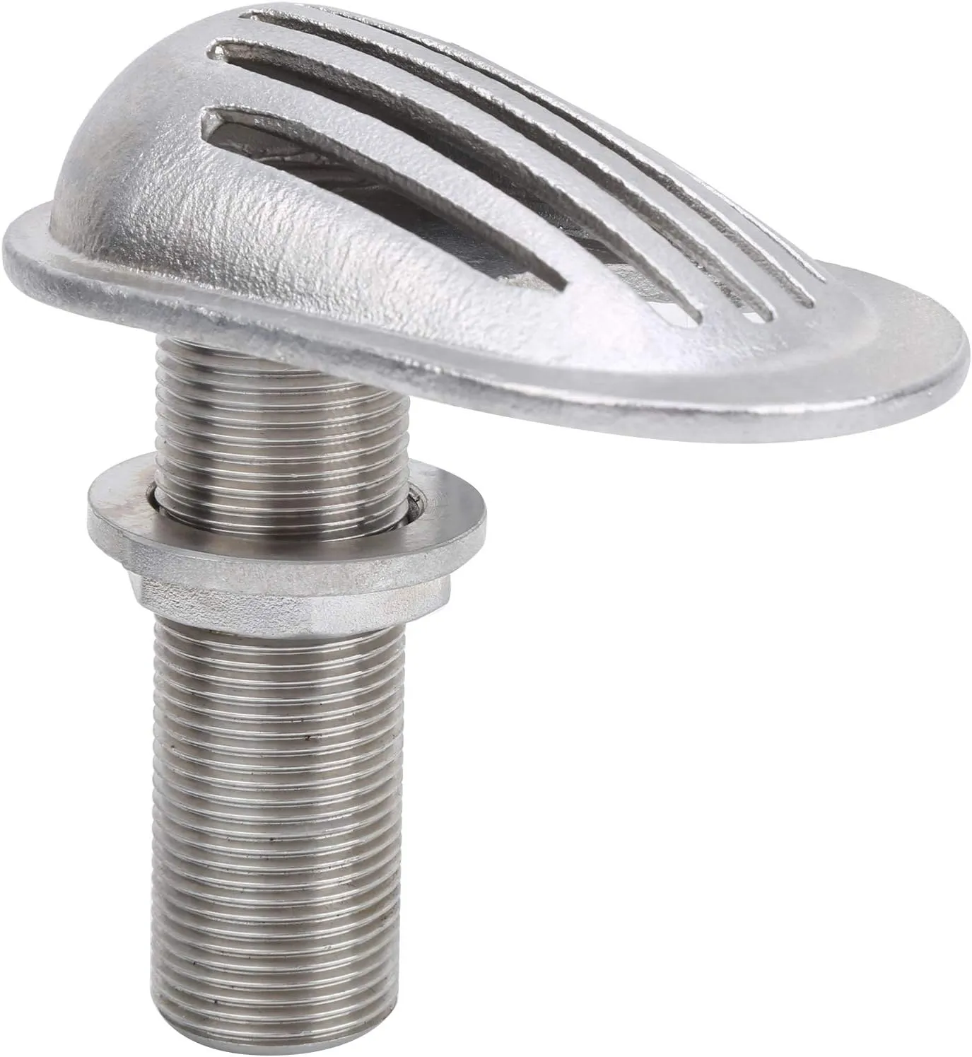 316 Stainless Steel Marine Boat Intake Strainer, Thru Hull Water Pickup Filter Scoop for Raw Water Intake, Boat Pump Scoop Filter (MJS023-1/2〃), Stylebestvy6h1bg7k5-12