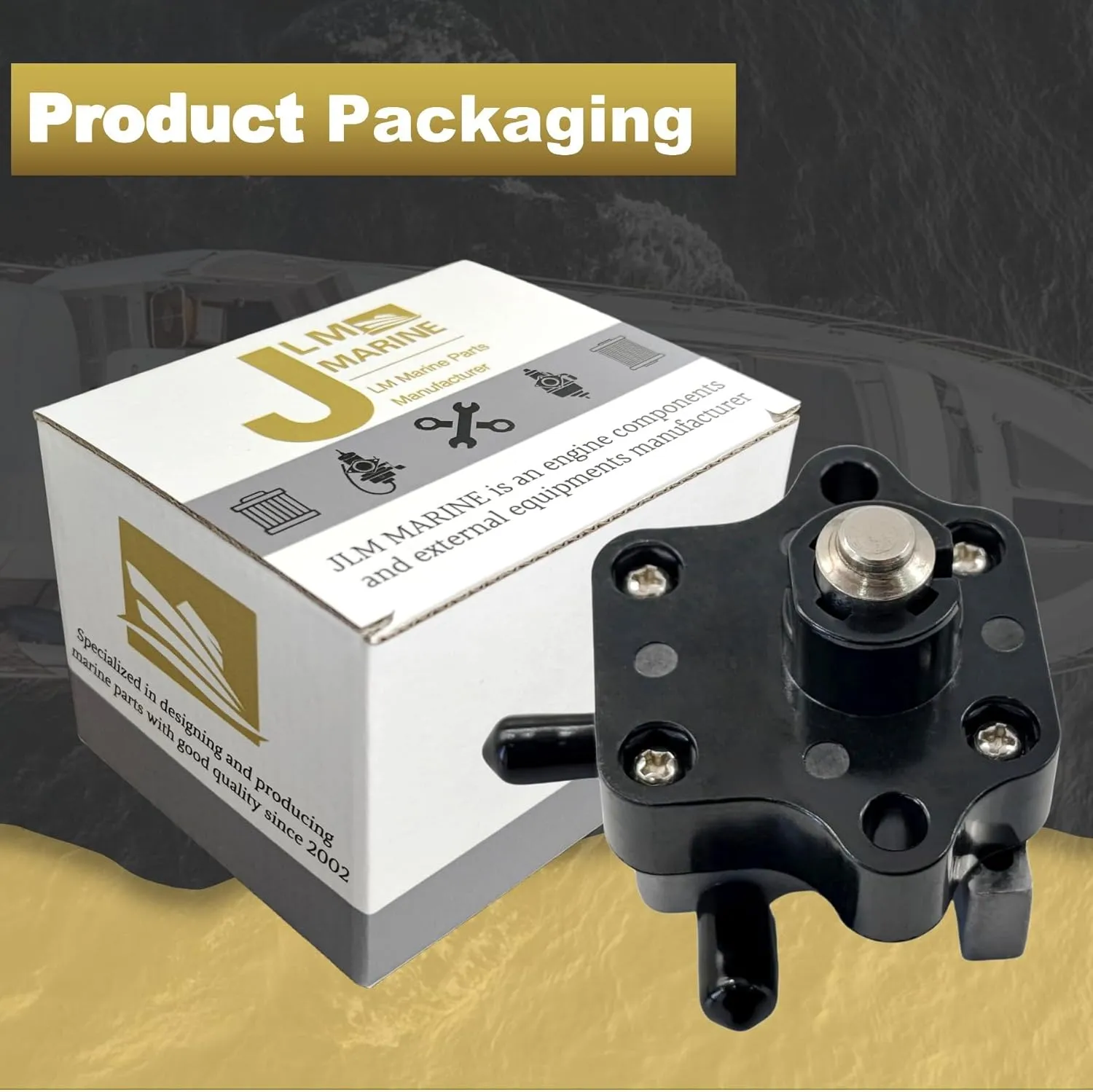 3H604000 Fuel Pump for Tohatsu 4 Stroke MFS NSF 4 5 6 8 9.8 HP and for Mercury Mariner 4 5 6 HP Outboard Engines 3H6-04000-3 803529T06