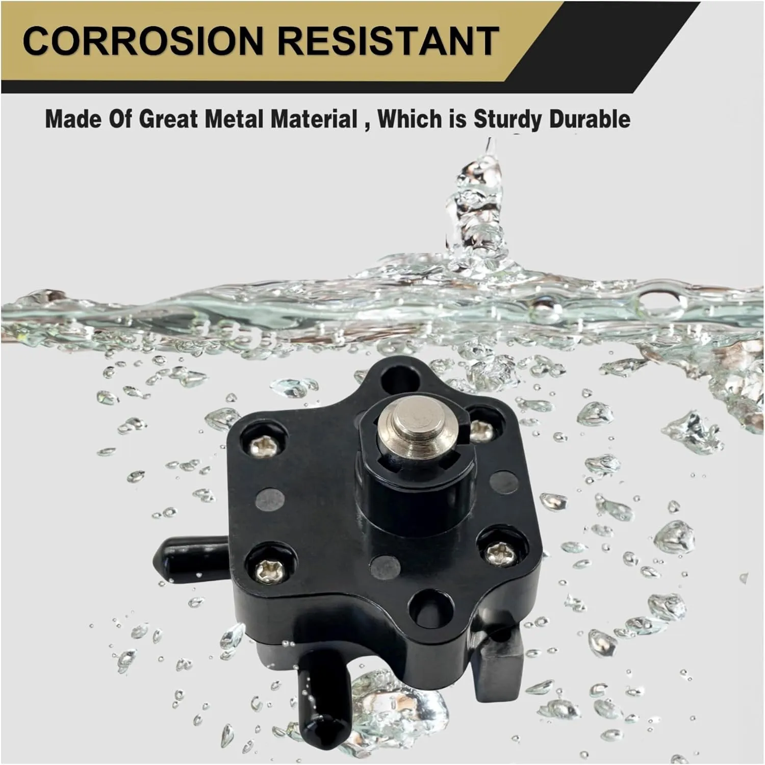 3H604000 Fuel Pump for Tohatsu 4 Stroke MFS NSF 4 5 6 8 9.8 HP and for Mercury Mariner 4 5 6 HP Outboard Engines 3H6-04000-3 803529T06
