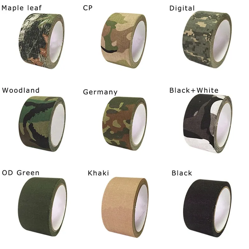 5M Outdoor Duct Camouflage Tape WRAP