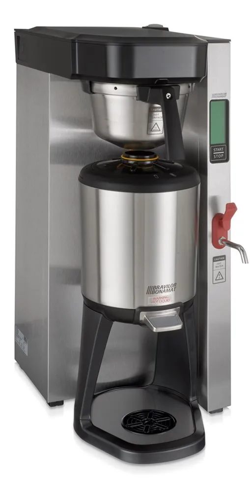 8.040.058.21004-208V Single Tank Thermal Coffee High Brewer, 1.5 gal, Stainless Steel, 208V