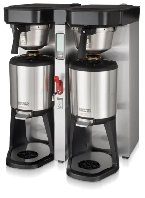 8.040.068.21004-240V Twin Tank Thermal Coffee Brewer, 1.5 gal, Stainless Steel, 240V