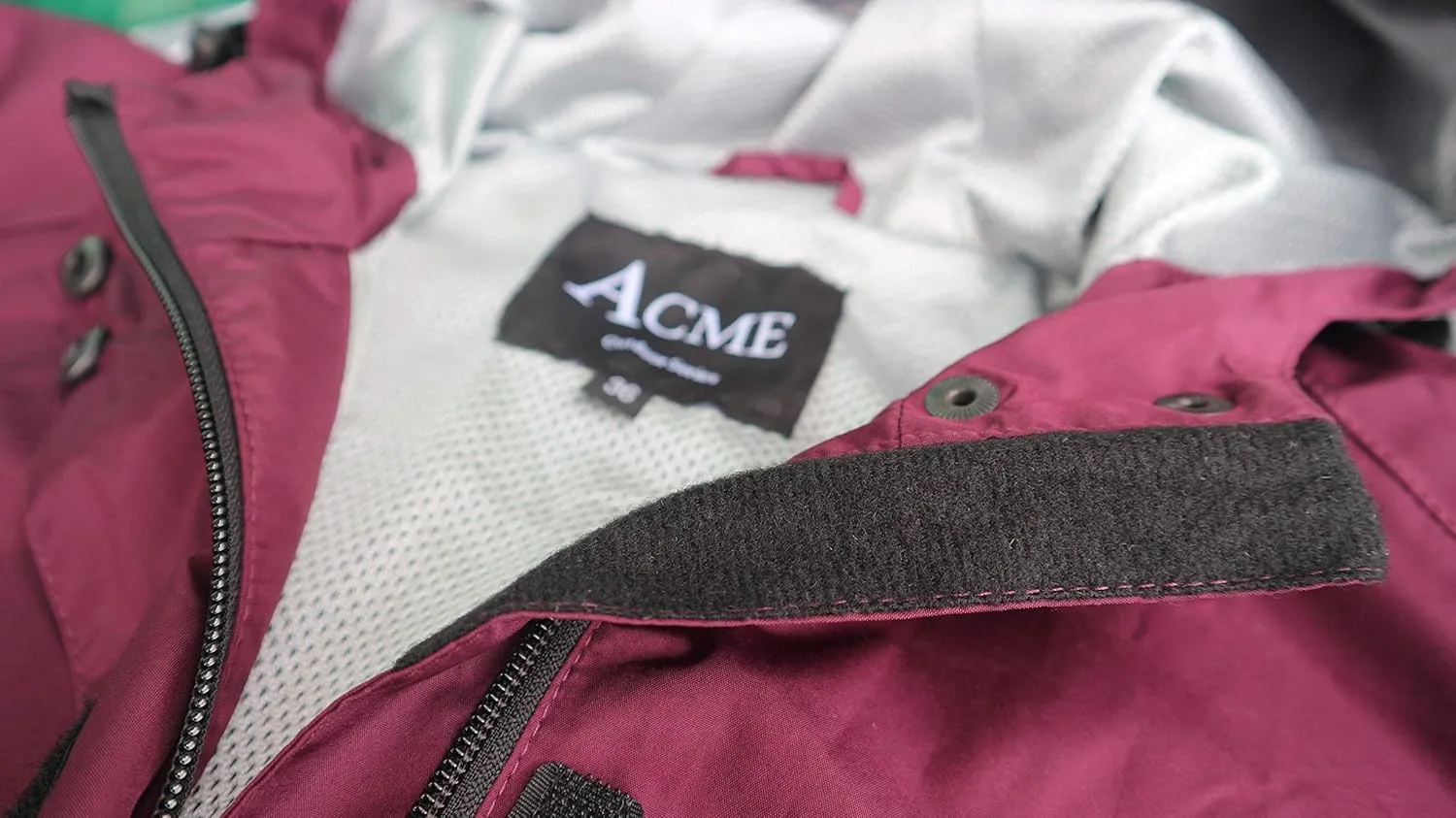 Acmelogy Rain Jacket 100% Waterproof, Breathable, Taped Seam, 10000mm/3000gm, YKK Zippers