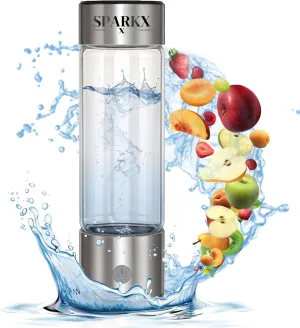 Advance Hydrogen Water Bottle Generator – SPE PEM Technology, 2200PPB High-Efficiency Portable 450ml Hydro Water Bottle for Home, Travel, Office, and Fitness – Rechargeable Hydrogen Water Machine.