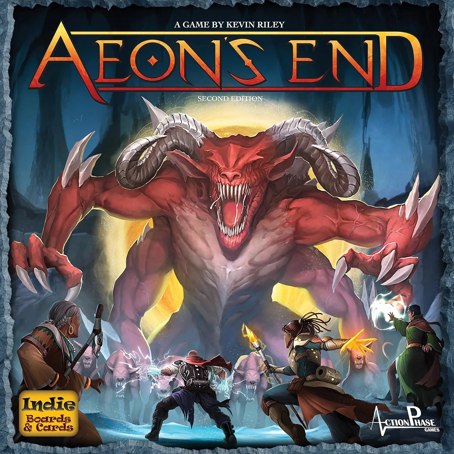 Aeon's End 2e - Cooperative Deck Building Card Game for Game Night, 1 – 4 Players Teens, 14  and Adults - Science Fiction & Fantasy Strategy Board Game - 60 Min Play Time - Indie Boards and Cards