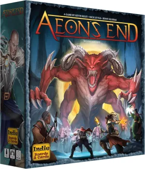 Aeon's End 2e - Cooperative Deck Building Card Game for Game Night, 1 – 4 Players Teens, 14  and Adults - Science Fiction & Fantasy Strategy Board Game - 60 Min Play Time - Indie Boards and Cards
