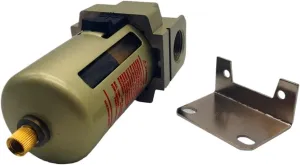 AF3000-02/03 AF4000-04 G1/2 AF4000-06 G3/4 Air processor pneumatic pump filter oil and water separator manual drainage(Color:AF3000-03 ADD stents)