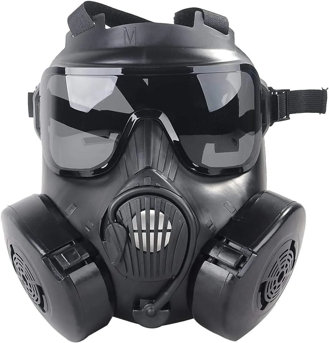 Airsoft Protective Gas Mask Full Face Dummy Game Mask Skull for Outdoor Sport CS Cosplay Halloween Masquerade Costume
