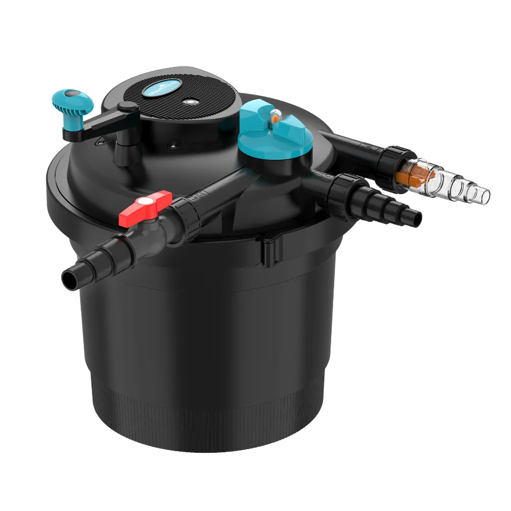 AllPondSolutions Pressurised Pond Filter PFC-8000/ ECO 6000 Pump Complete Kit