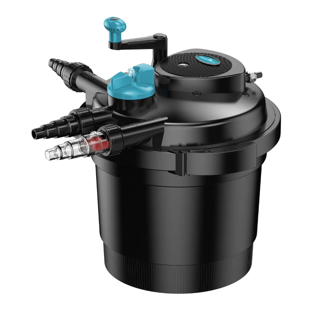 AllPondSolutions Pressurised Pond Filter PFC-8000/ ECO 6000 Pump Complete Kit