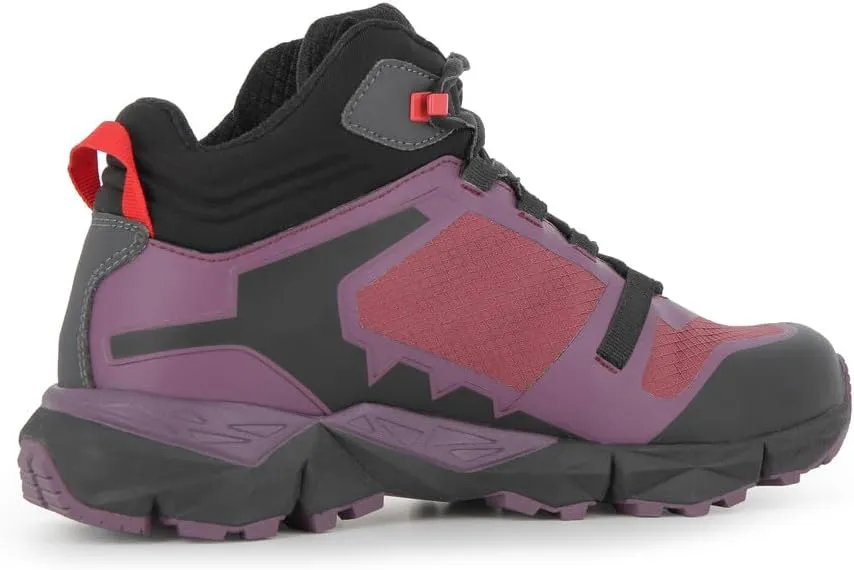 Alpina Breeze Women's Hiking Boots - Lightweight Ankle High Waterproof Shoes with Alpitex Breathable Membrane and Anti Slip Vibram Sole