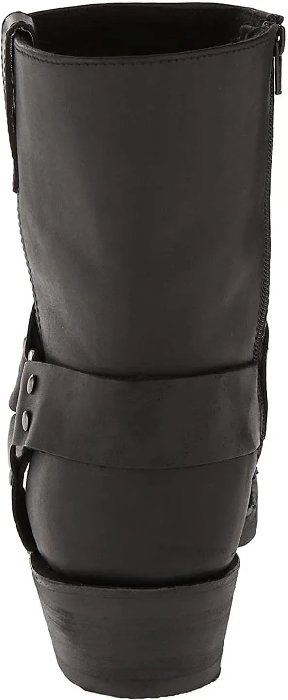 AMDBEL Mid Calf Boots for Women Low Heel Fall Boots for Women 2024 Slip On Casual Cowboy Boots Walking Booties Winter Shoes