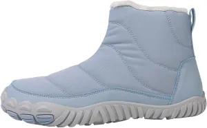 AMDBEL Snow Boots for Women Men Winter Footwear Barefoot Shoes Wide Toe Box Walking Snow Boots Warm Sneakers Shoes