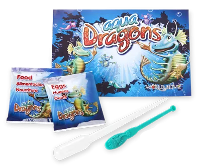 Aqua Dragons Underwater World in tray