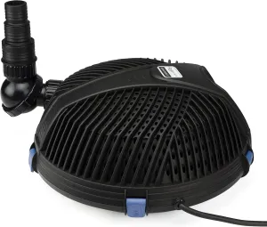 Aquascape 91012 AquaForce 2700 Asynchronous Pump with Protective Cage for Ponds and Pondless Waterfalls, 2,695 GPH,Black