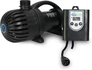 Aquascape AquaSurge PRO 2000-4000 GPH Asynchronous Pump for Ponds, Pondless Waterfalls, and Skimmer Filters, Smart Control Ready | 45009, Black