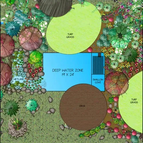 Aquascape Recreational Pond Kit 19x24