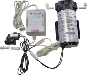 Aquatec 8800 Booster Pump Kit for up to 200 GPD RO Reverse Osmosis Water Filtration System for Both Standard and Manifold Type Systems 8852-2J03-B424 PSW-340 Made in USA