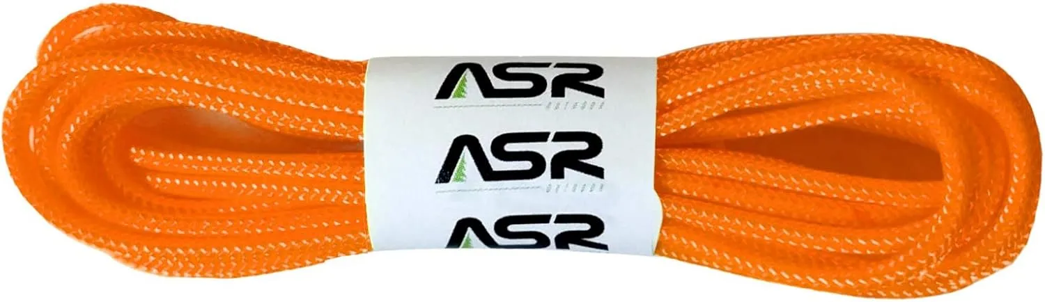 ASR Outdoor Spectra Utilty Sport Cord, 325LB Tactical Sleeved Survival Rope, Orange 50 ft