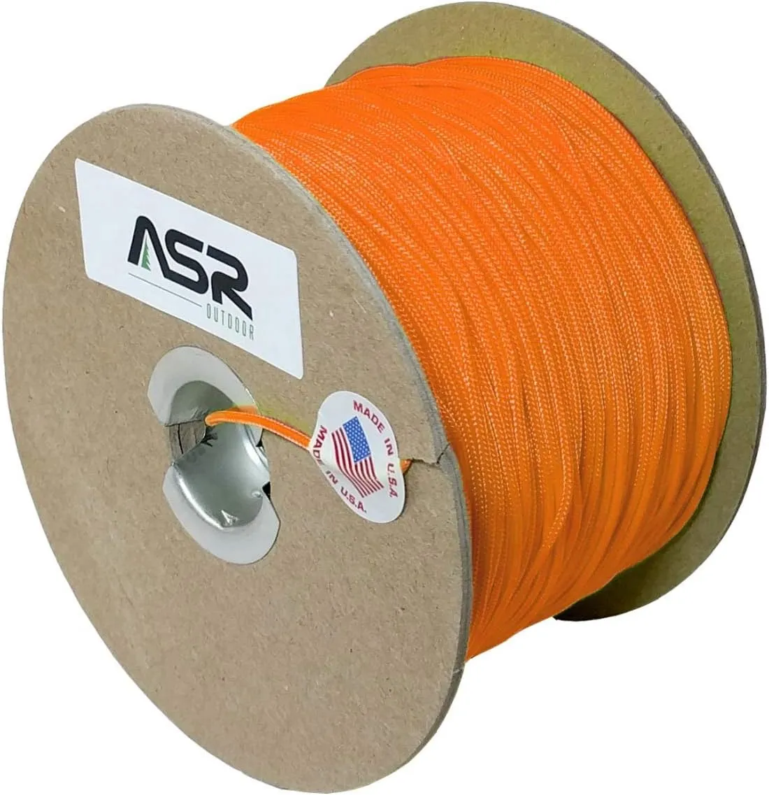 ASR Outdoor Spectra Utilty Sport Cord, 325LB Tactical Sleeved Survival Rope, Orange 50 ft