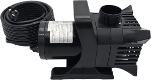 Asynchronous Submersible Pond Pump PA4500 4500 GPH “100 Foot Cord”