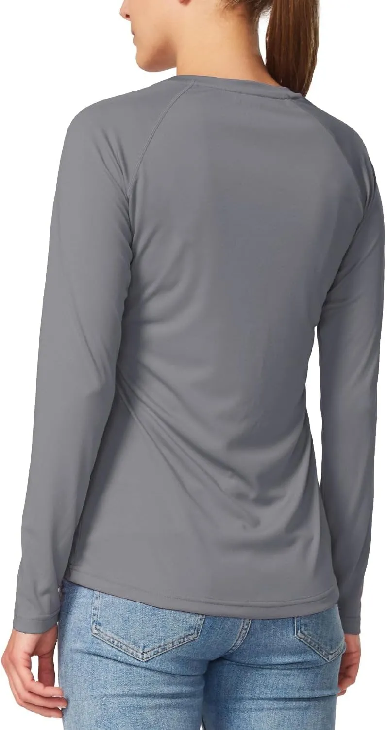 baleaf Women's UPF 50  Sun Shirts Long Sleeve UV Protection Rash Guard Lightweight Quick Dry SPF Hiking Tops Outdoor