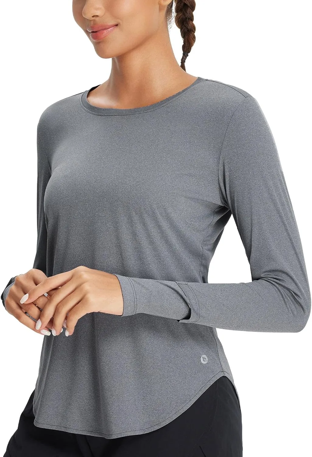 baleaf Women's UPF 50  Sun Shirts UV Protection Long Sleeve Rash Guard Lightweight Quick Dry SPF Outdoor Hiking Clothing