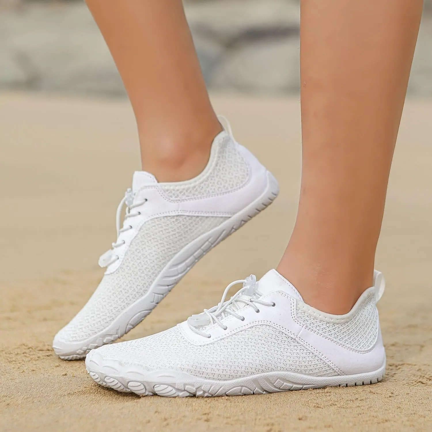 Barefoot Shoes for Women Men Non-Slip Grounded Footwear Quick Dry Lightweight Wide Toe Box Shoes Breathable Trainer Running Healthy Beach Pool Swim Surf Hiking Sneaker