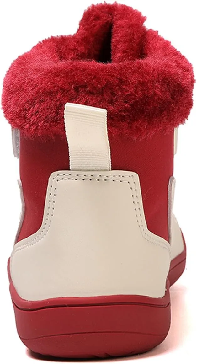 Barefoot Shoes Kids Boys Girls Trail Running Shoes Minimalist Zero Drop Sole Cotton Boots Fur Lined Hiking Walking Shoes (Little Kid/Big Kid)