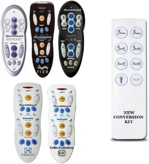 Basic Version Conversion Kit Compatible with Sealy Reflexion 4 / Stearns Reflection 7, Customatic, Rize, Power Box, etc, Bases by Ruoey Lung PPJ
