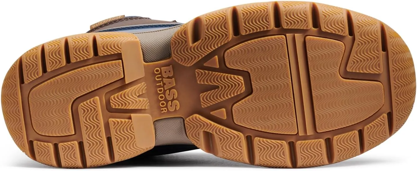 BASS OUTDOOR Women's Cushion Insole Hiking Boots – Waterproof Lace-ups