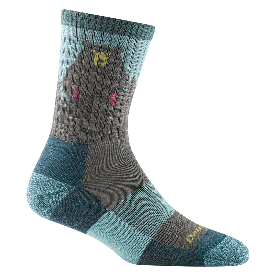 Bear Town Micro Crew Lightweight Hiking Sock