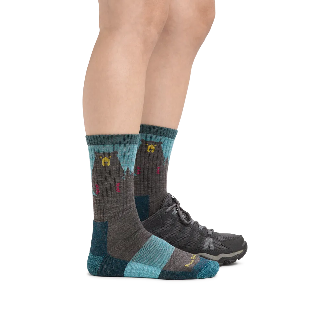 Bear Town Micro Crew Lightweight Hiking Sock