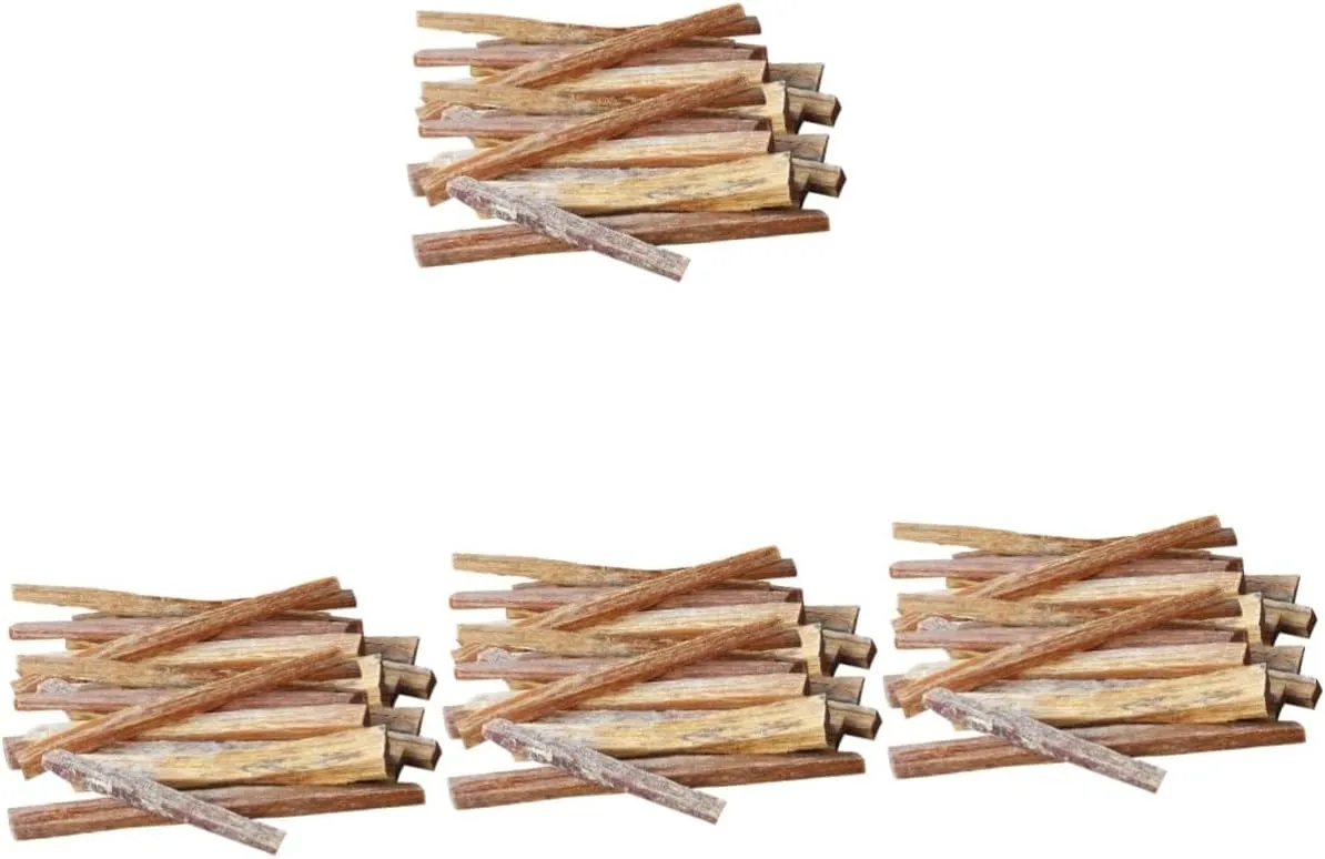 BESPORTBLE 4pcs 1 Multi-Purpose Wood Sticks for Camping BBQ Natural Firewood Instant Flame Starter Dried Sticks Portable Outdoor Firelighters