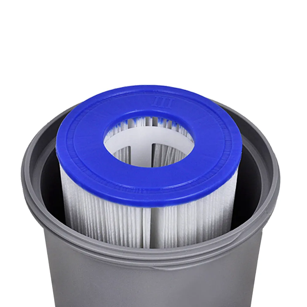 Bestway 800GPH Flowclear™ Filter Pump   6X Filter Cartridge Combo For Pool