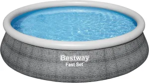 Bestway - Fast Set™ 15 Foot Round Inflatable Pool Set