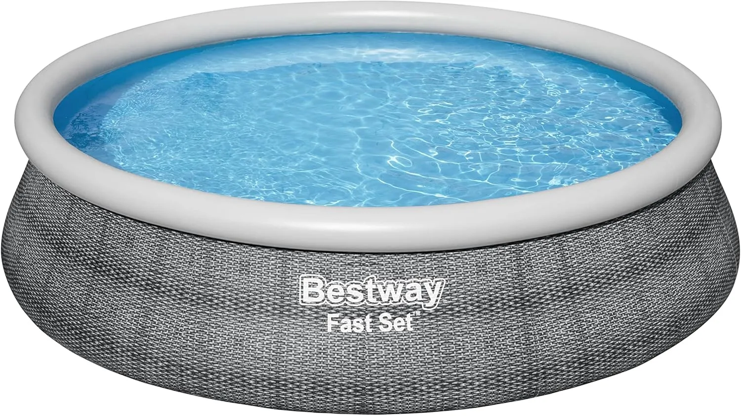 Bestway - Fast Set™ 15 Foot Round Inflatable Pool Set