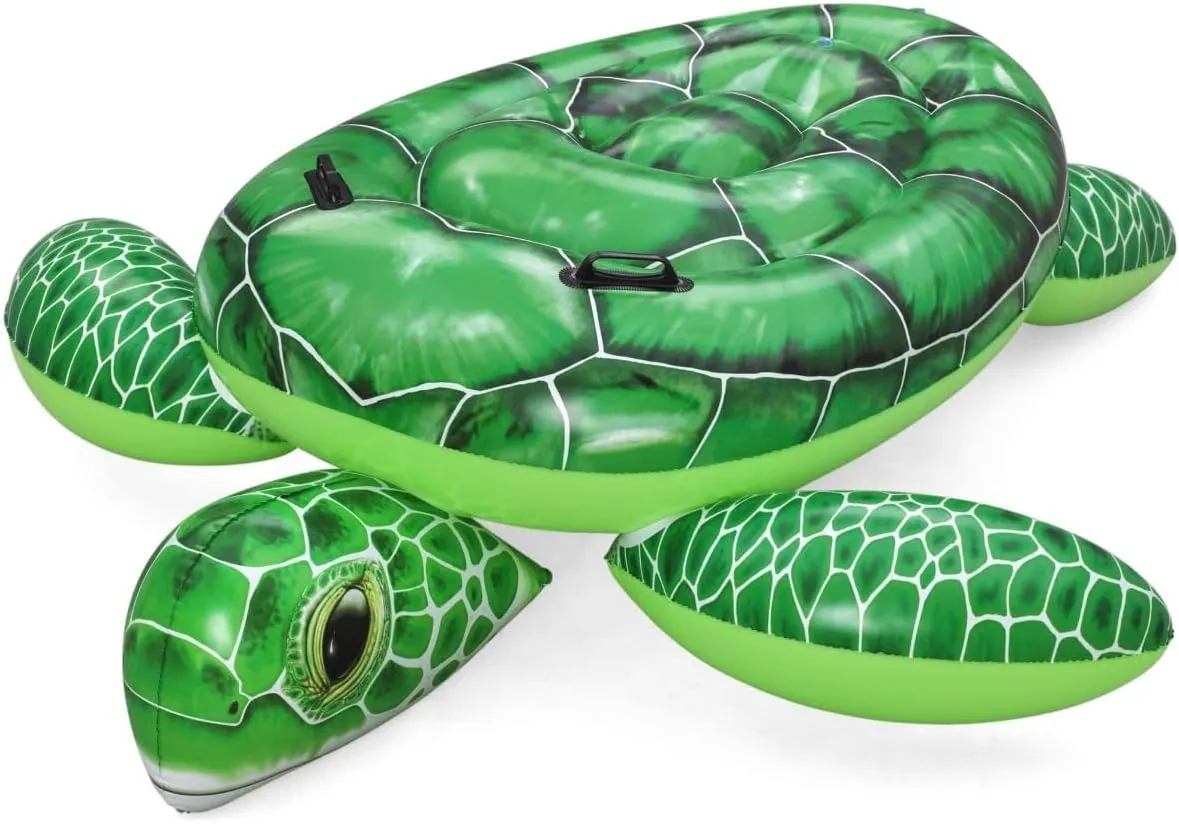 Bestway Inflatable Turtle Ride On for Kids Swimming Pool Inflatable, Swim Float, Pool Toys for Boys and Girls