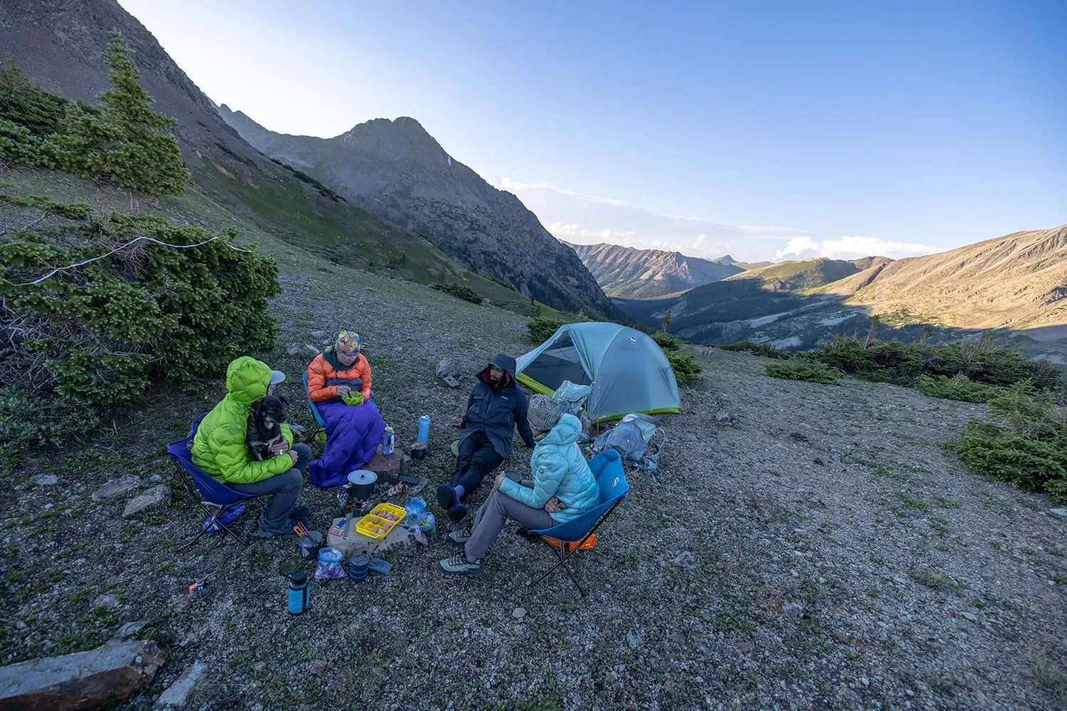 Big Agnes Skyline Ultralight Backpacking Chair, Evening Primrose